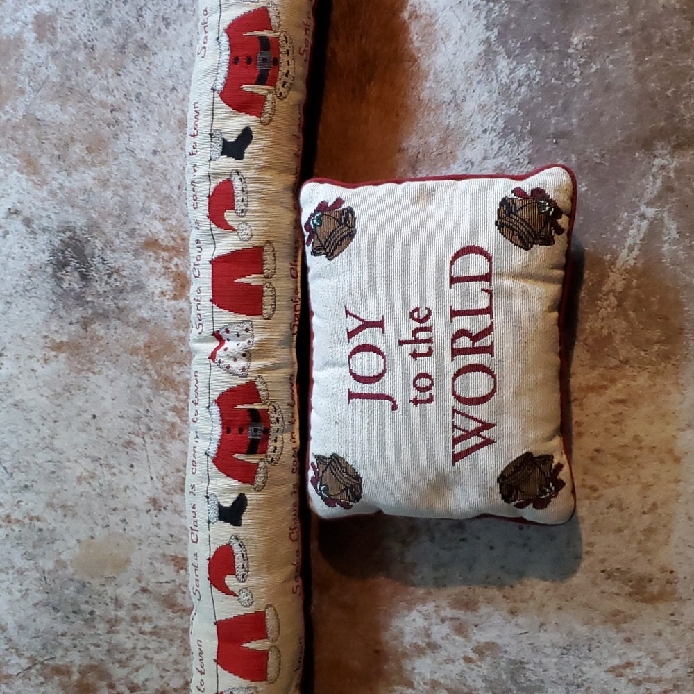 Two Christmas Pillows